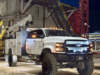 Chevy 5500 Welding Truck Dbl Super Singles And Fenders