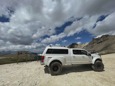 Engineer Pass Ford Dually Colorado