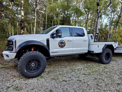 Ford F 450 Recoil Bed Liquid Spring With A Grid Iron Bumper