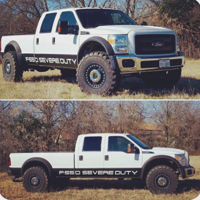 Ford F550 Severe Duty Super Single Comparison