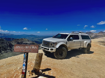 Imogene Pass Ford Dually Colorado