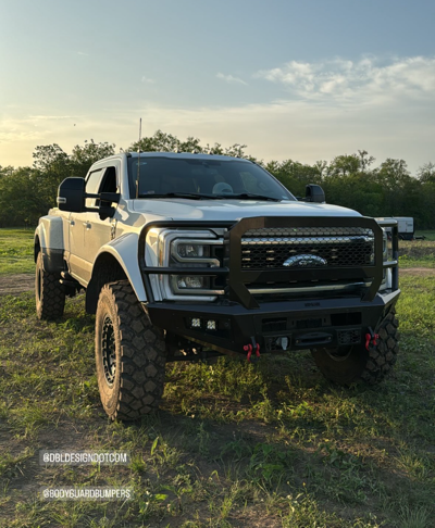 King Ranch Cattle Truck Bodyguard Bumper Super Singles