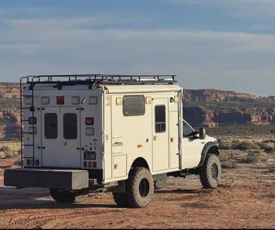 Wasatch Ambulance Conversion Desert Rear