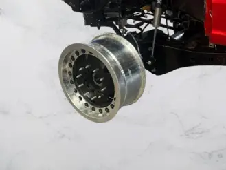 2-Piece bolt-together super single wheel